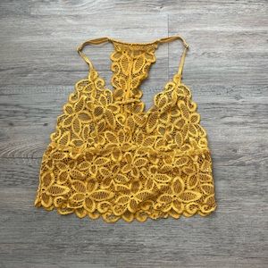 Mustard Yellow Bralette